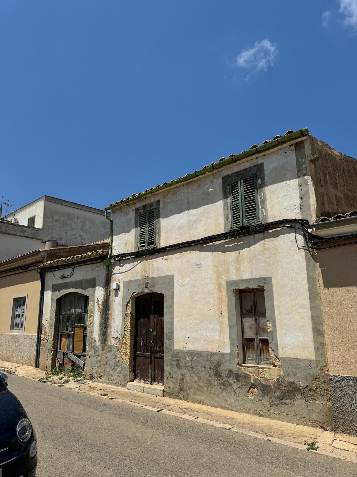 Façana principal, estat original