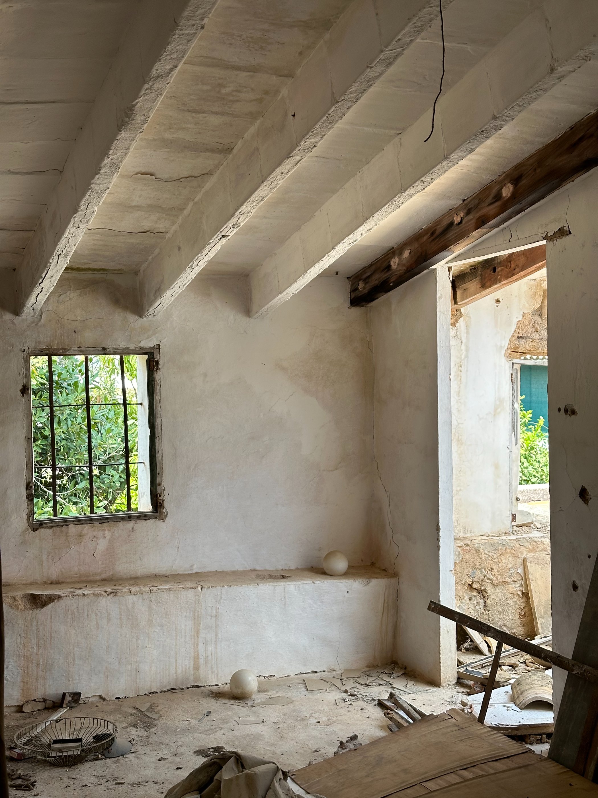 Interior, estat original